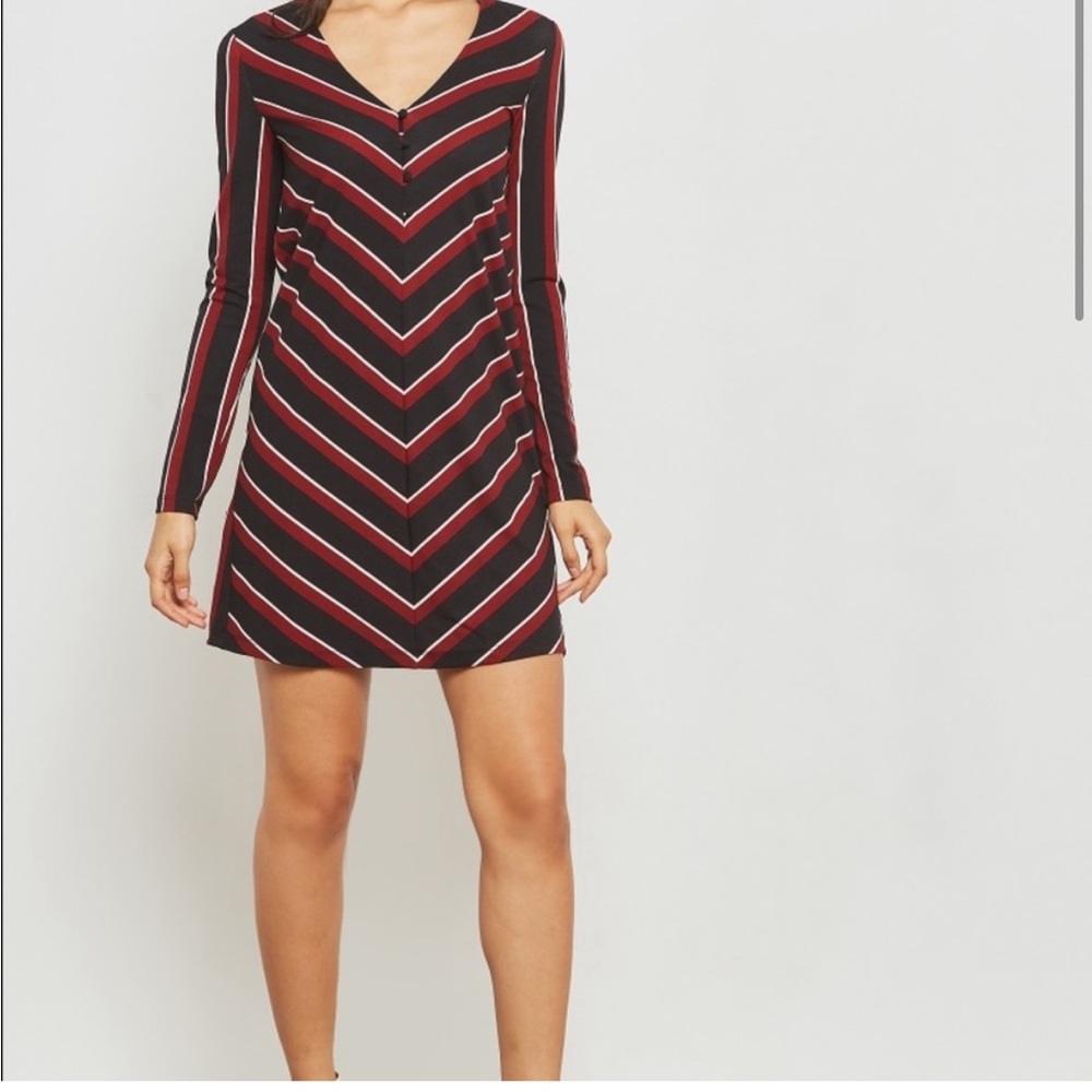 MANGO Button Down Dress